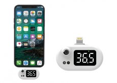 MISURA Thermometer für Handy - Apple weiß