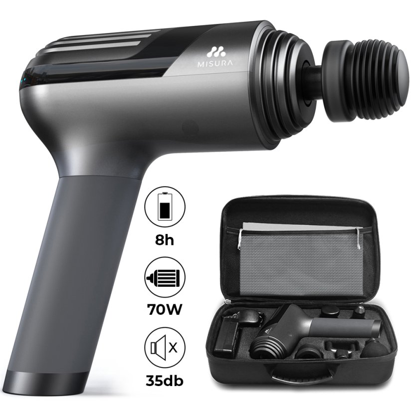 Masážní pistole MISURA MB1Pro - BLACK