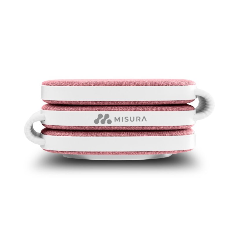 MISURA MH06 Skládací bezdrátová magnetická nabíječka - ROSE