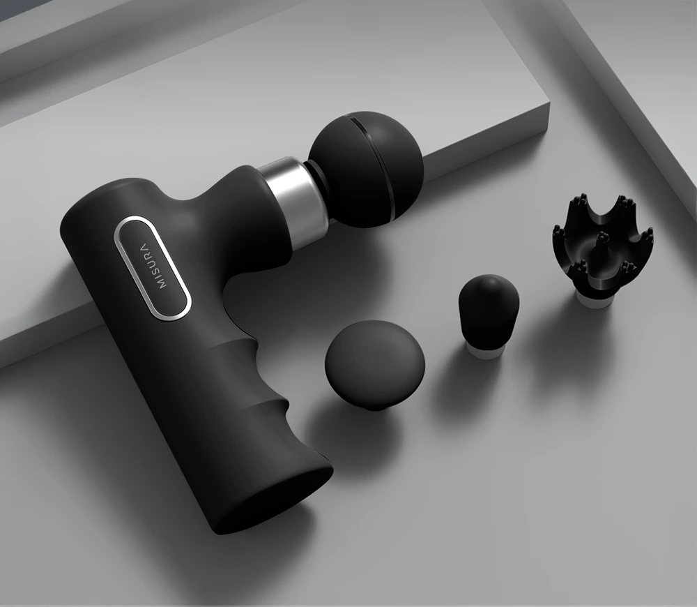 MISURA MB5 Mini – 4 masážní hlavice pro cílené uvolnění různých svalových partií