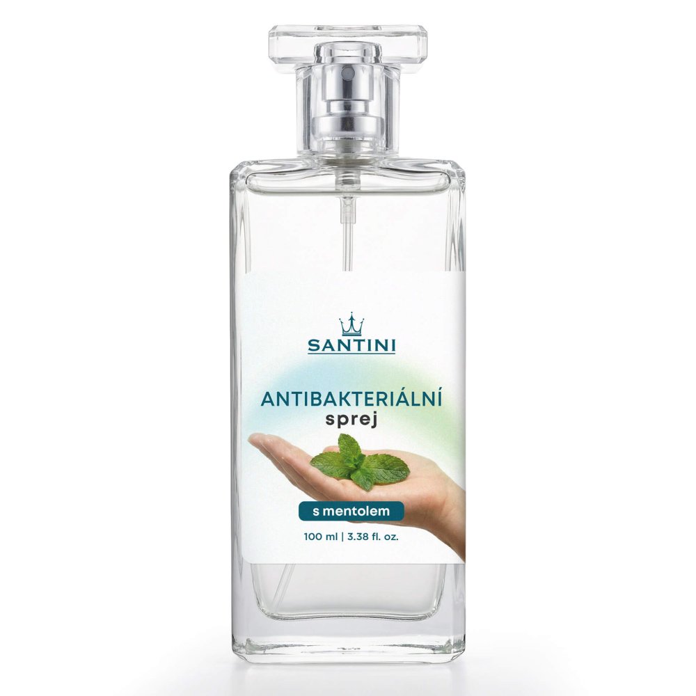 SANTINI Antibakteriální sprej s mentolem 100 ml