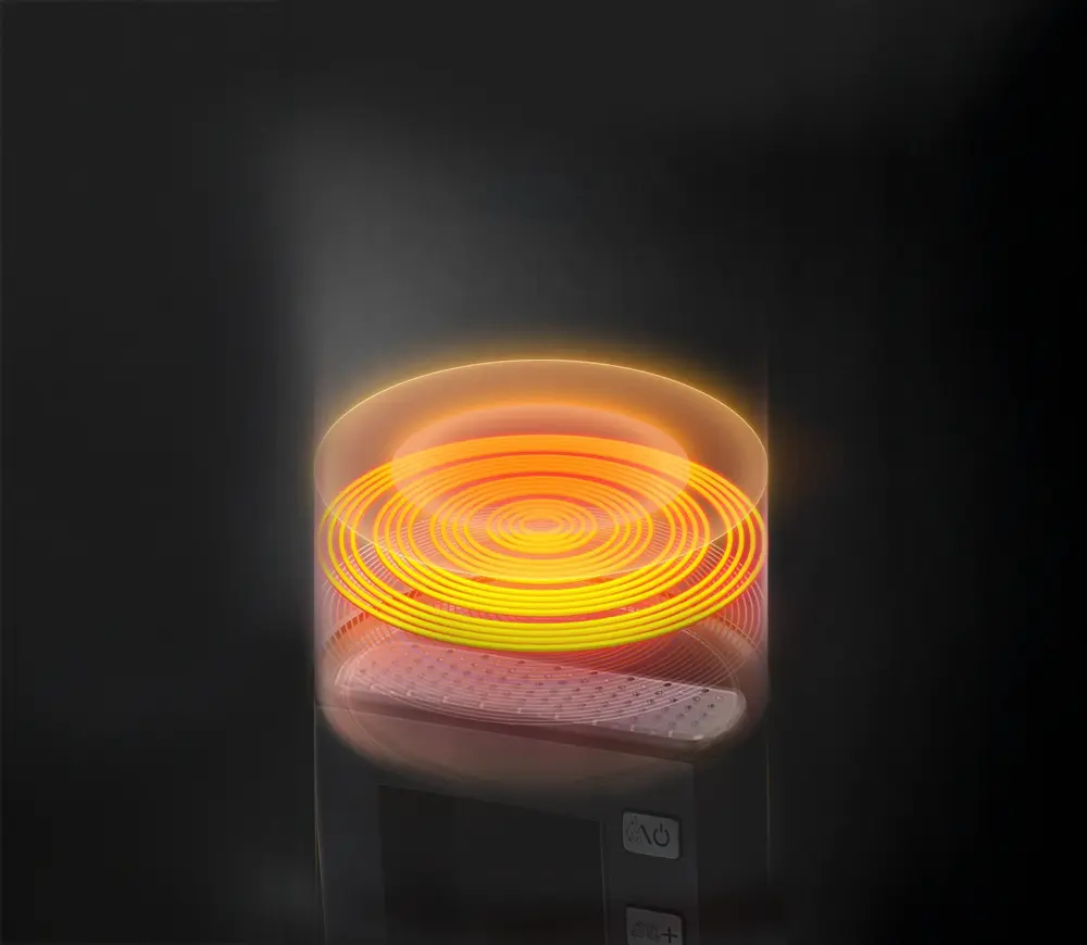 MISURA MB2 – kombinace perkusní masáže a nahřívání pro uvolnění šíje a zad