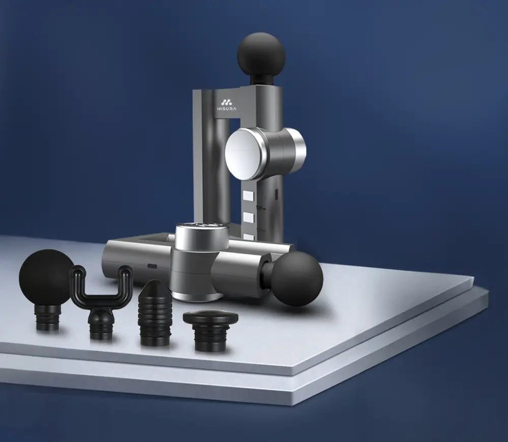 MISURA MB2 – vyměnitelné masážní hlavice pro cílenou masáž různých svalových partií