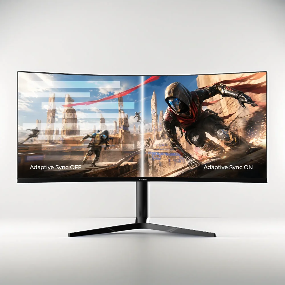 Viditelnost tmavých scén – MISURA 34 Curved