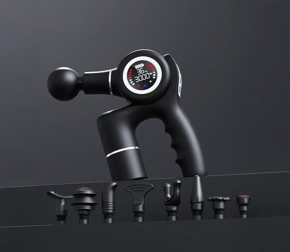 9 masážních hlavic pro MISURA MBX Pro – masáž celého těla