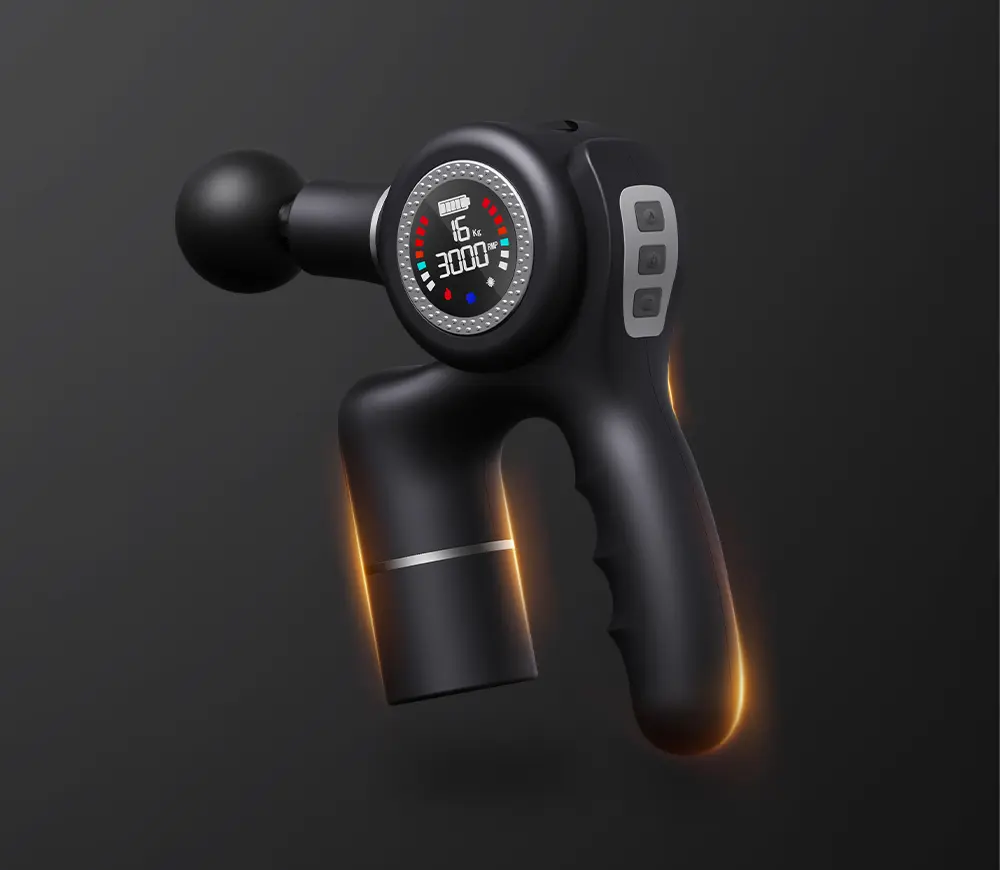 MISURA masážní pistole MBX Pro – ergonomický design pro pohodlnou masáž