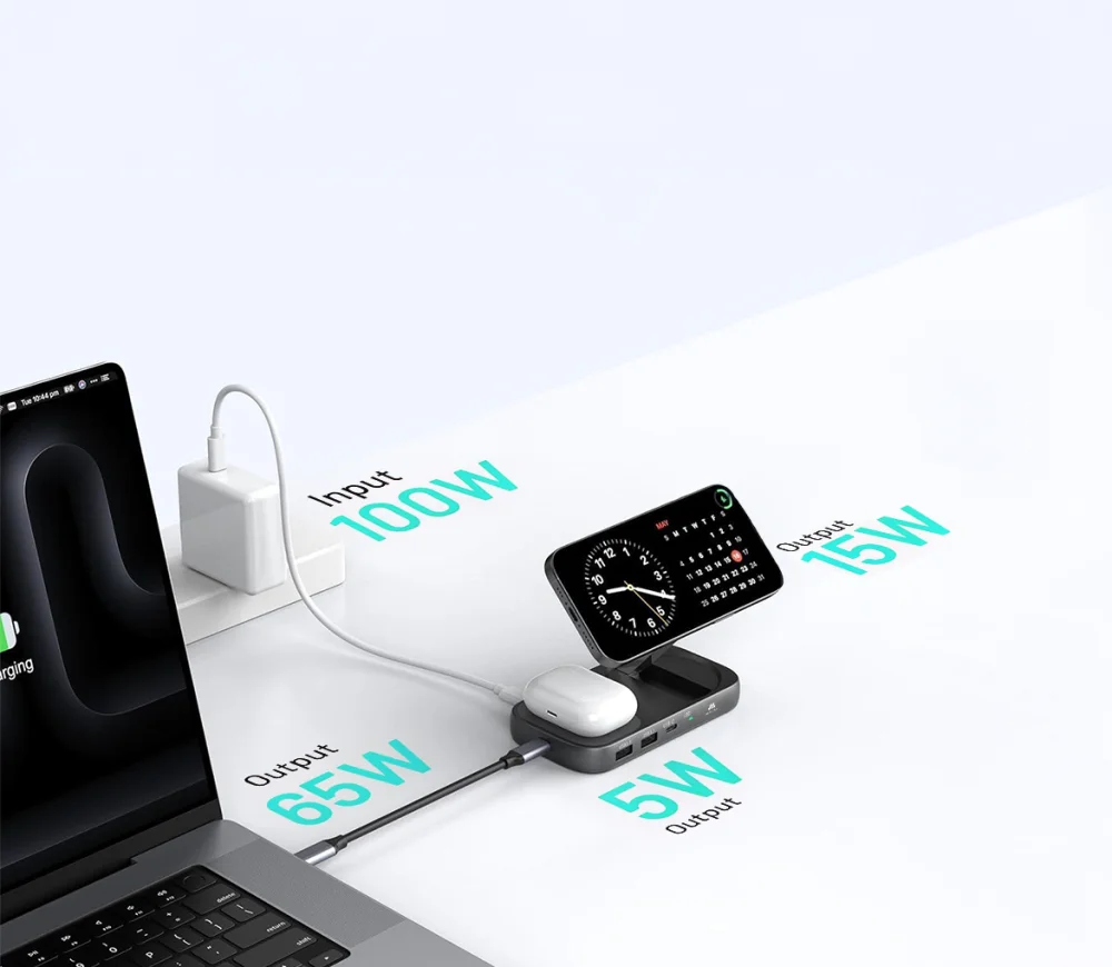 Napajanje prenosnika prek USB-C PD do 100 W